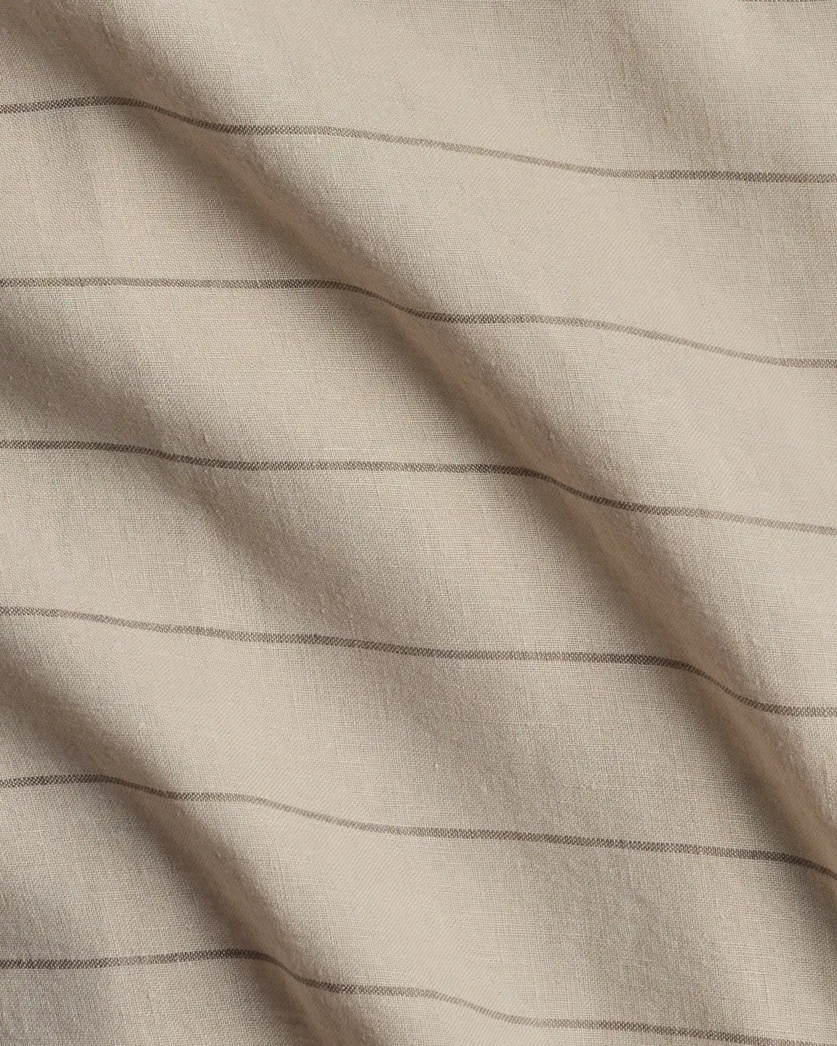 Linen Duvet Cover Set - Bone Stripe K/CK