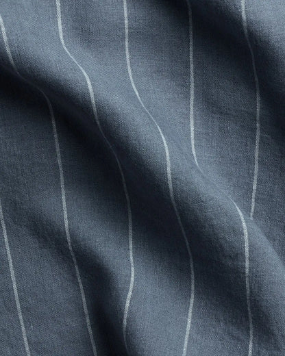 Linen Duvet Cover (Dusk Stripe)
