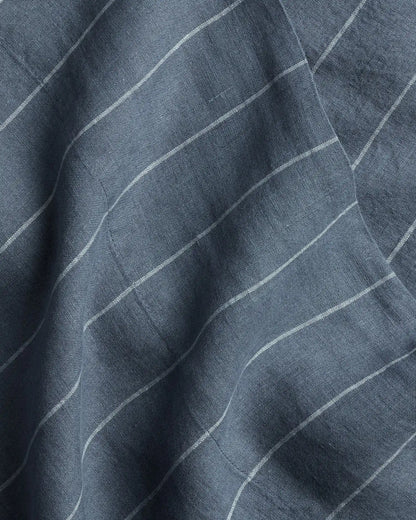 Linen Top Sheet (Dusk Stripe)