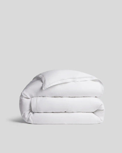 Linen Tencel Duvet Cover (White)