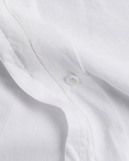 Linen Tencel Duvet Cover (White)