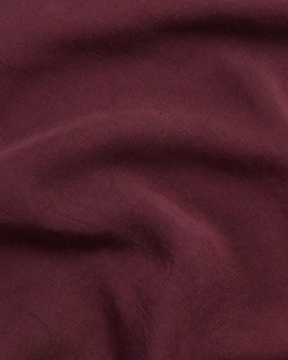 Linen Tencel Pillowcase Set (Garnet)