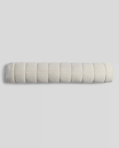 Linen Tencel Jersey Bolster Pillow Cover - FINAL SALE (Heathered Oatmeal)