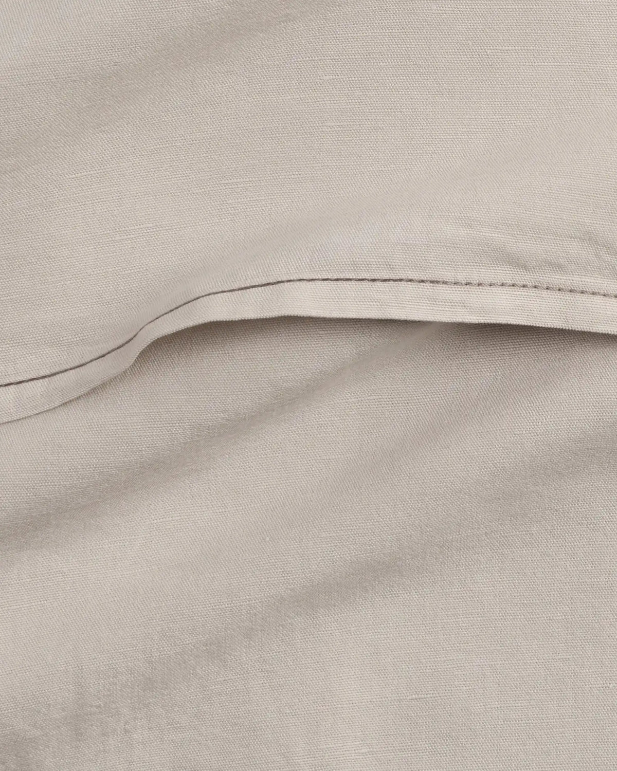 Linen Tencel Euro Sham (Bone)