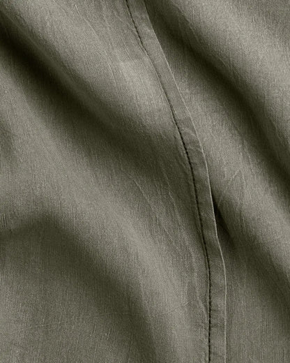 Linen Tencel Euro Sham - FINAL SALE (Moss)