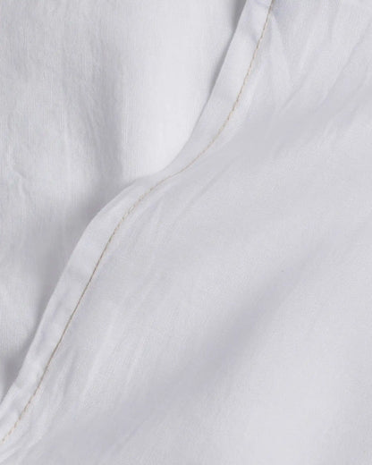 Linen Tencel Pillowcase Set (White)