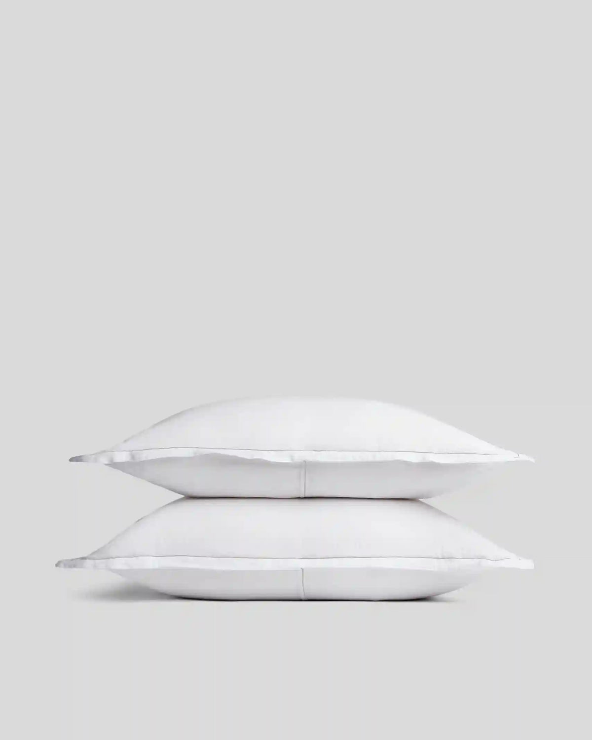 Linen Tencel Sham Set (White)
