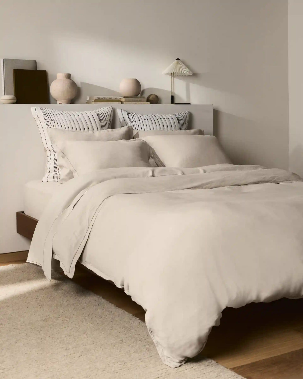 Linen Tencel Bundle - Bone F/Q