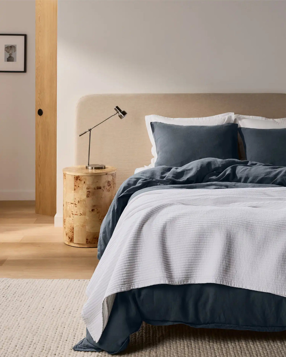 Linen Tencel Pillowcase Set (Dusk)