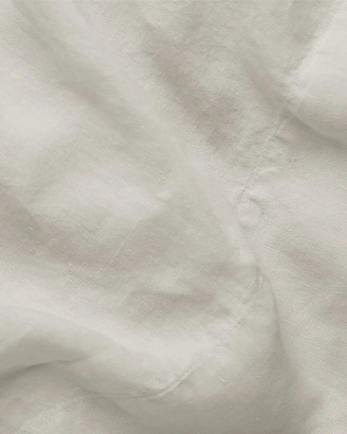 Linen Top Sheet - Bone