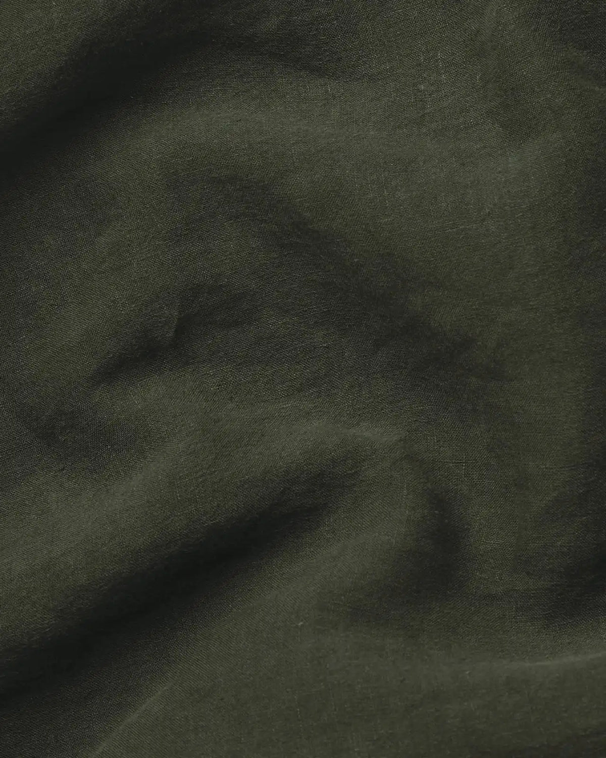 Linen Top Sheet - Evergreen