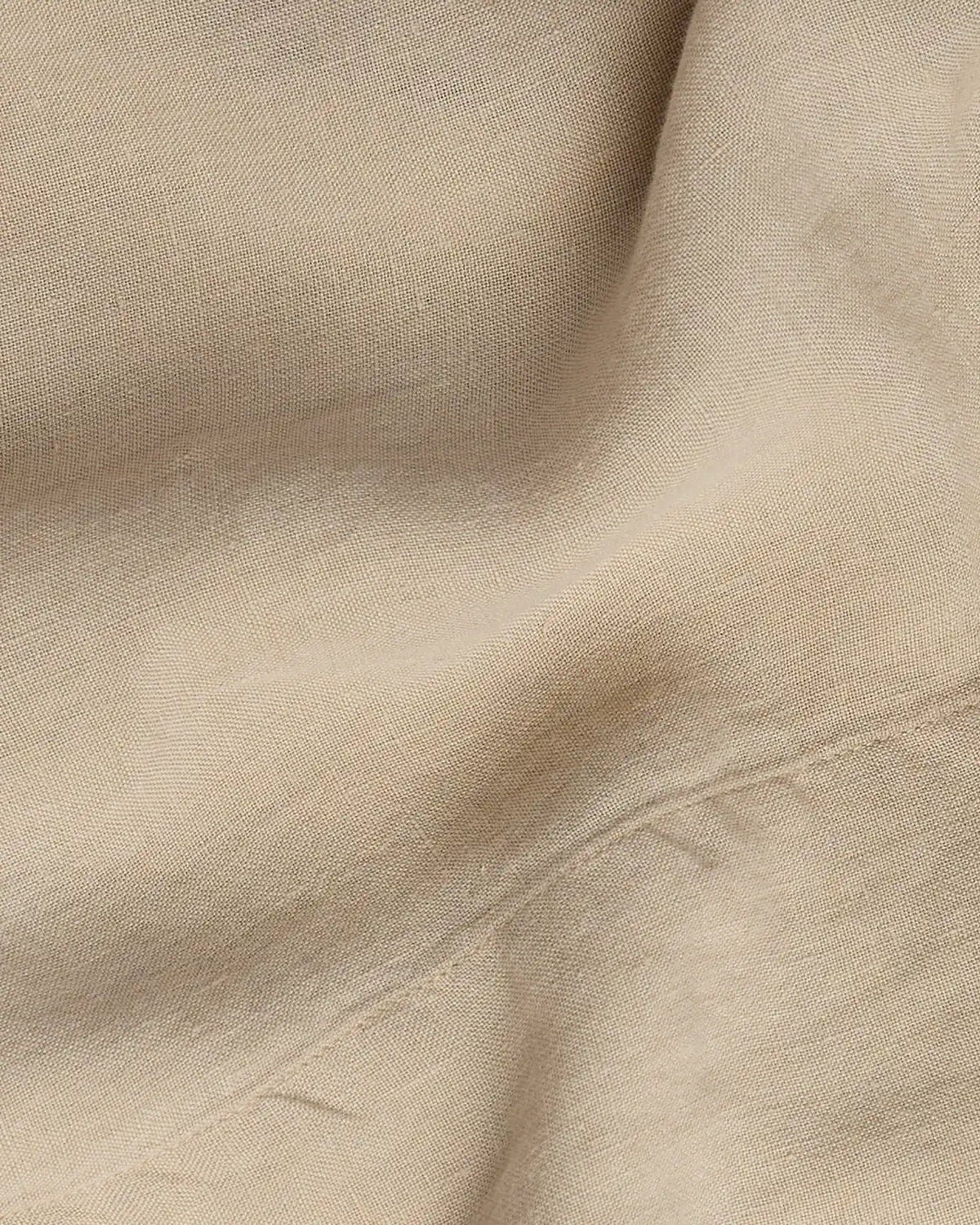 Linen Top Sheet - Toast