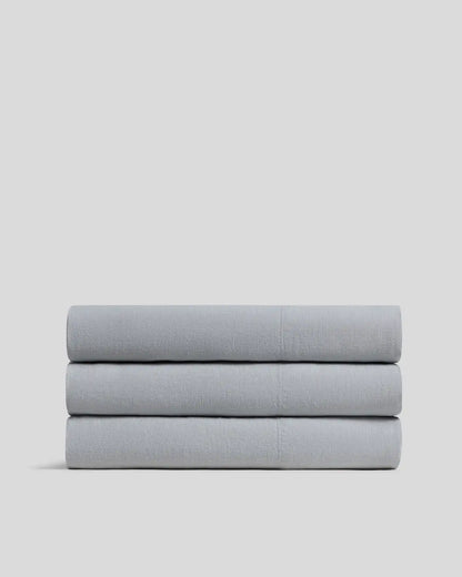 Linen Top Sheet (Sky)