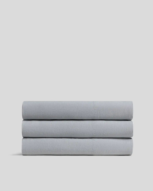 Linen Top Sheet (Sky)