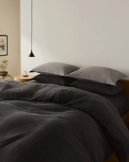Linen Venice Set - Onyx K/CK