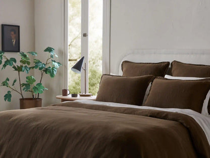 Linen Euro Sham (Java)