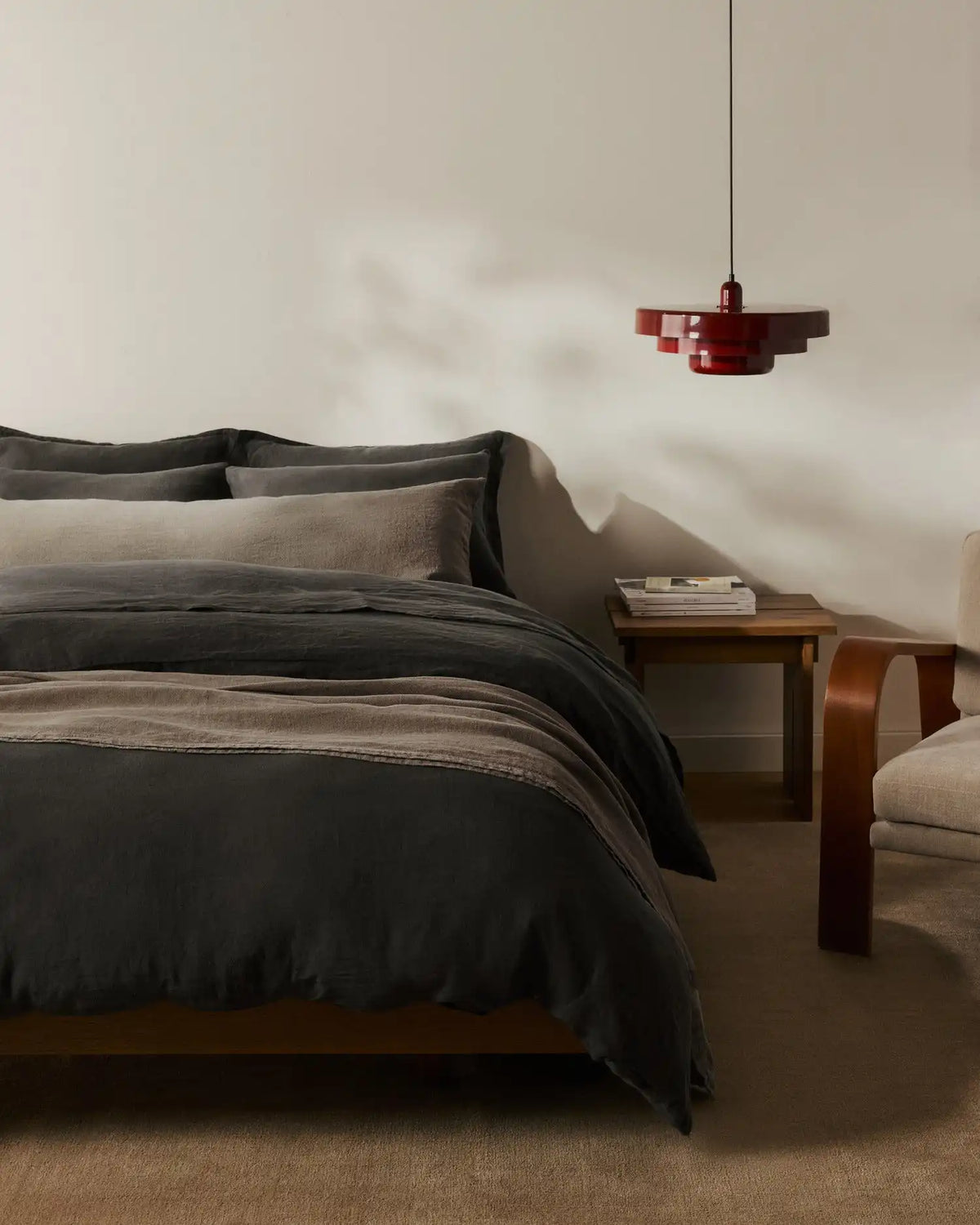 Linen Duvet Cover (Onyx)