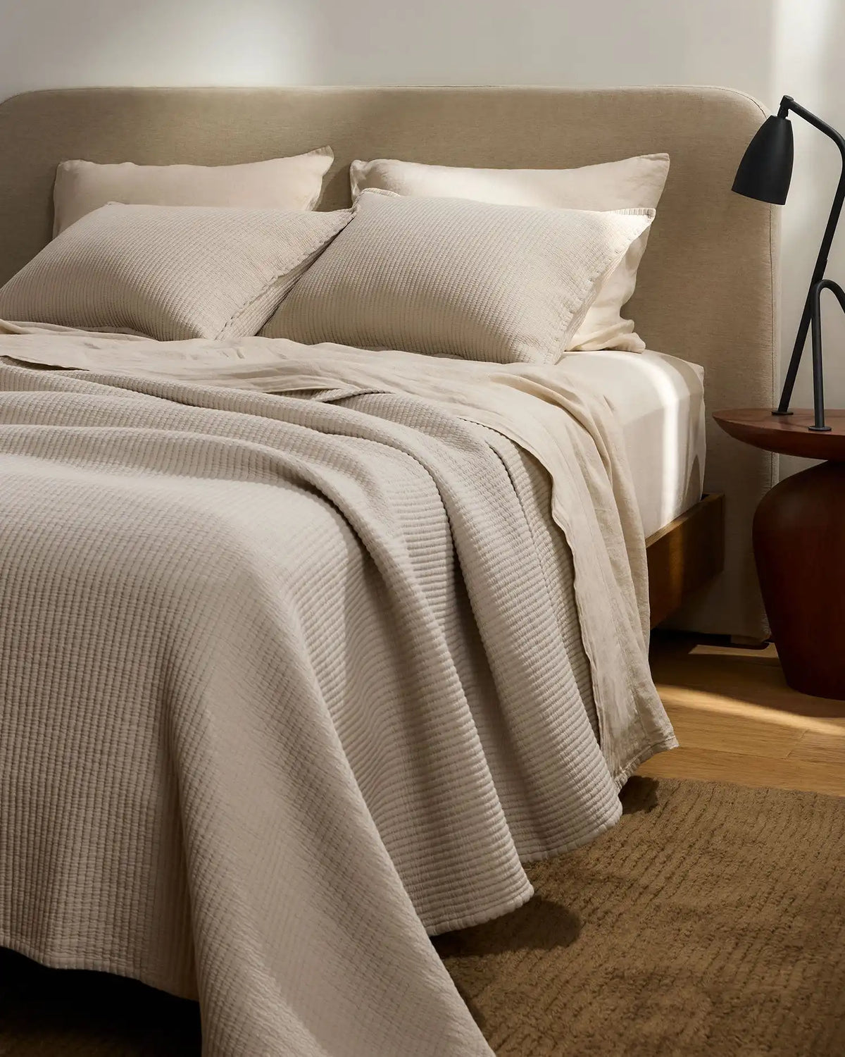 Matelasse Coverlet (Bone)
