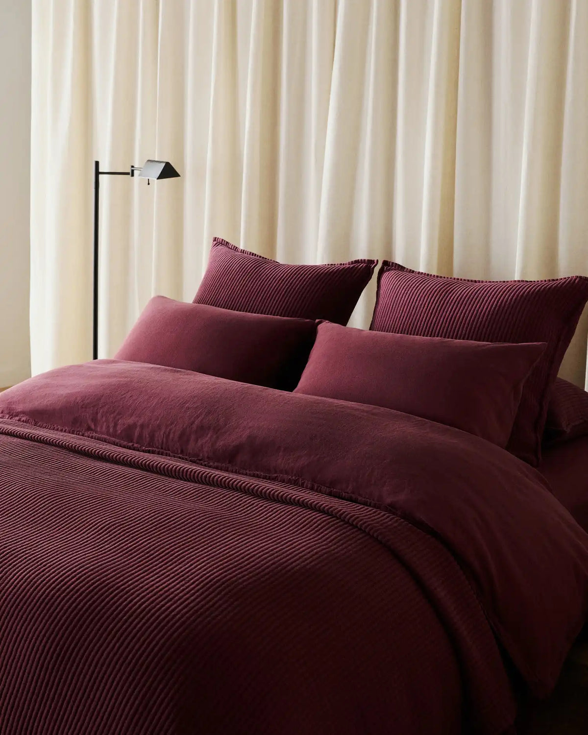 Linen Tencel Venice Set - Garnet F/Q