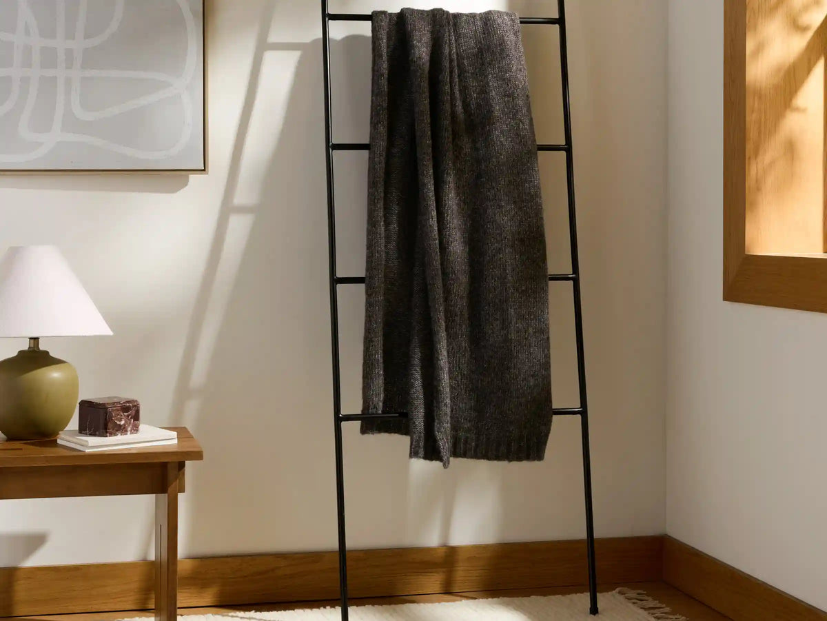 Natural Alpaca Throw (Java)