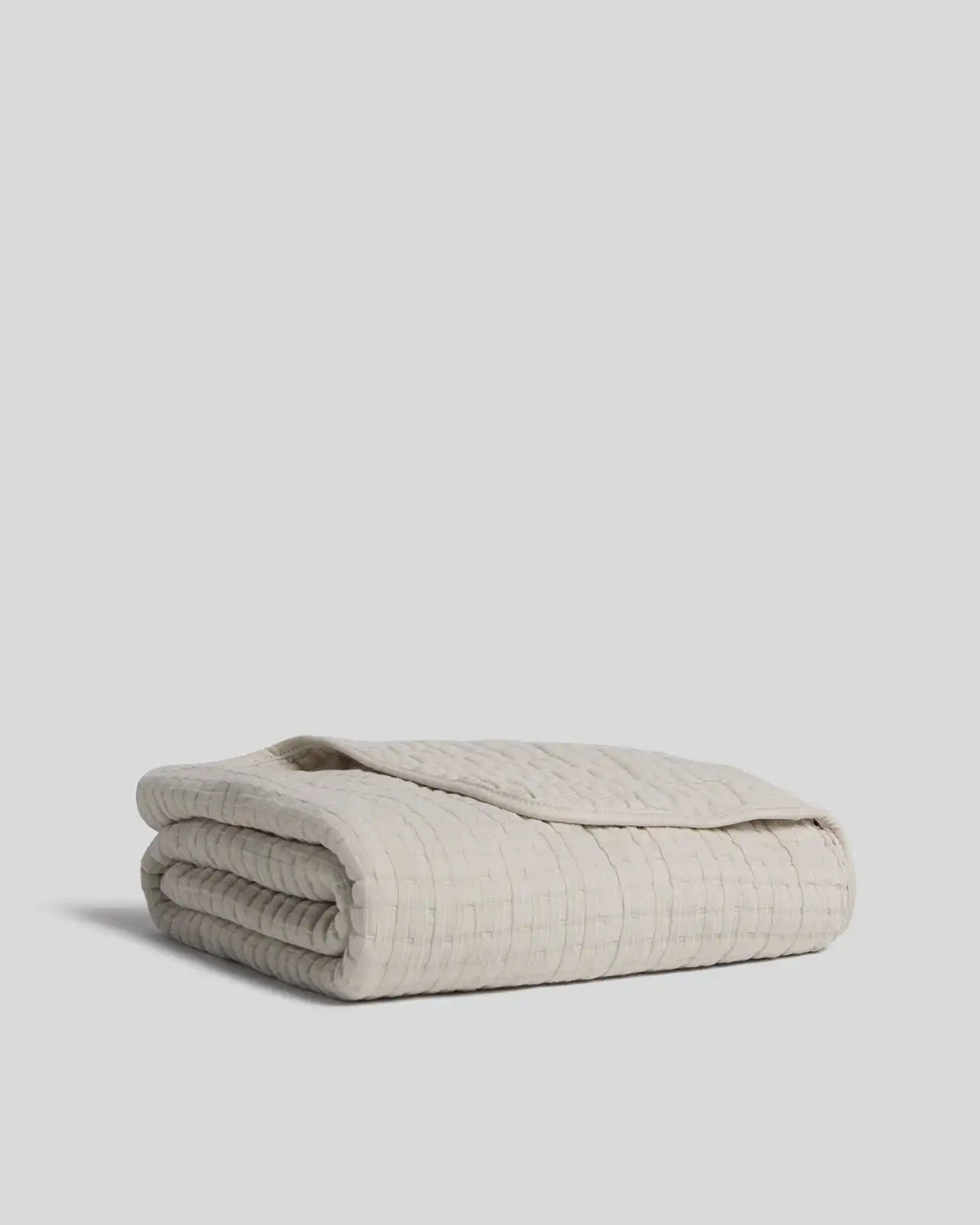 Organic Air Cotton Toddler Quilt (Bone)