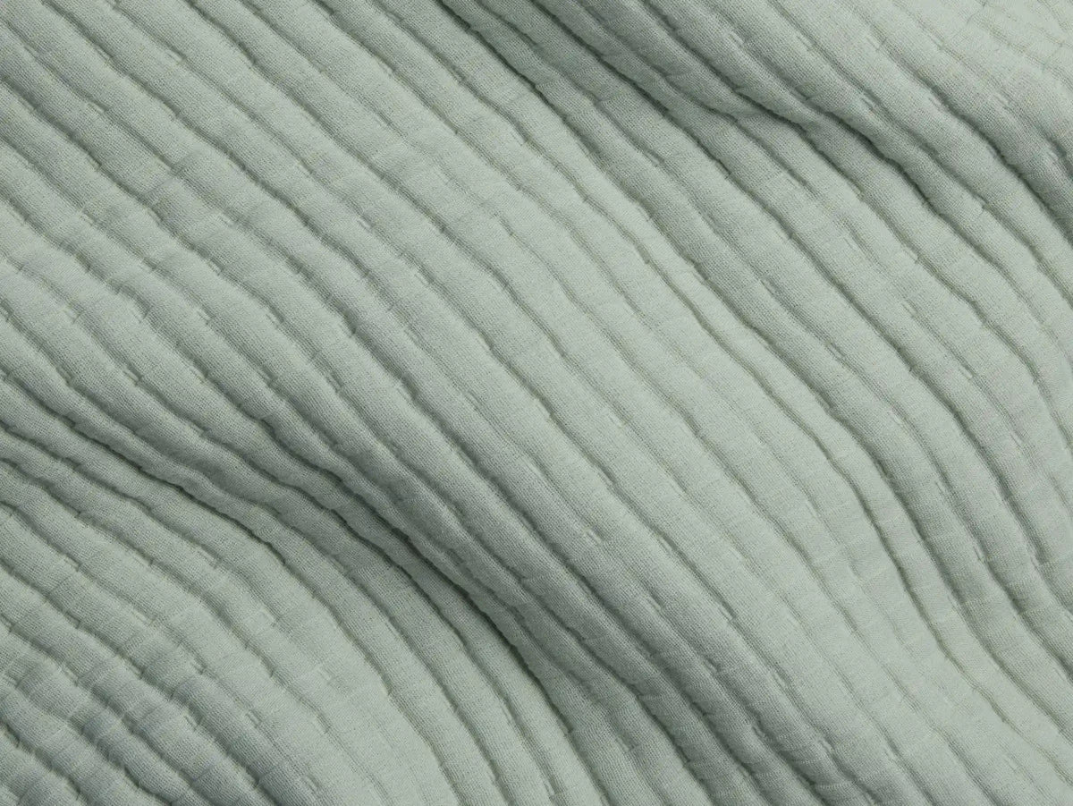 Organic Air Cotton Toddler Quilt (Sage)