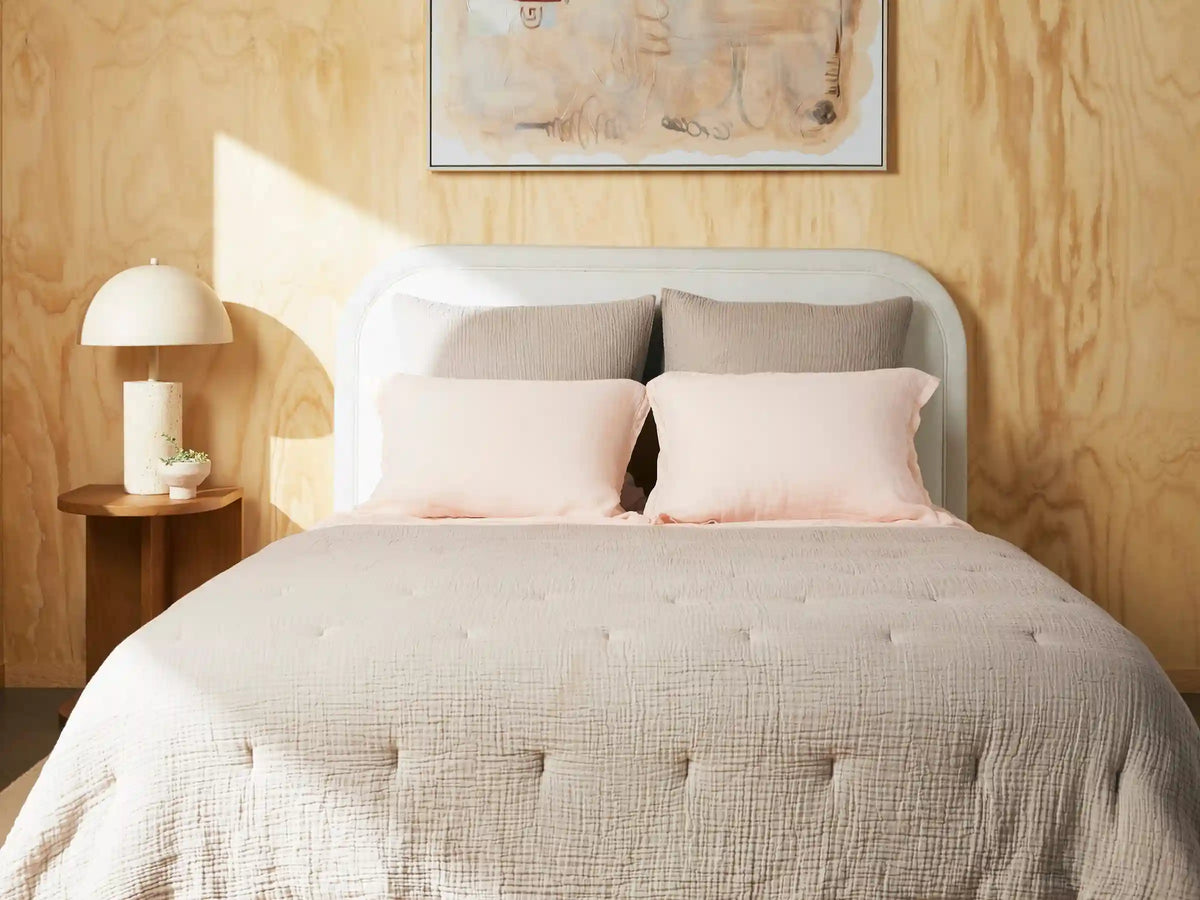 Organic Cloud Cotton Euro Sham - FINAL SALE (Natural)