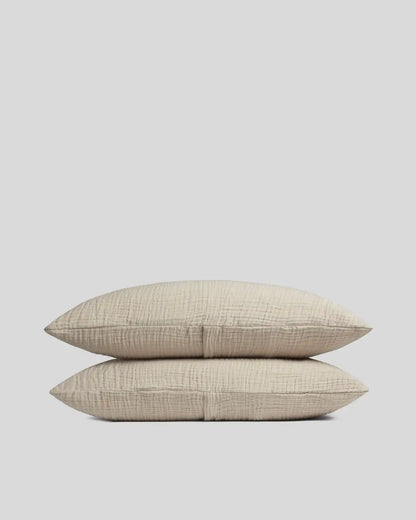 Organic Cloud Cotton Sham Set - FINAL SALE (Natural)