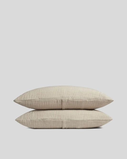 Organic Cloud Cotton Sham Set - FINAL SALE (Natural)