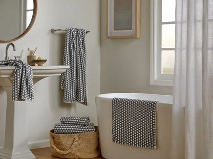 6+6 Organic Mosaic Bath Bundle - Moss and Dusk