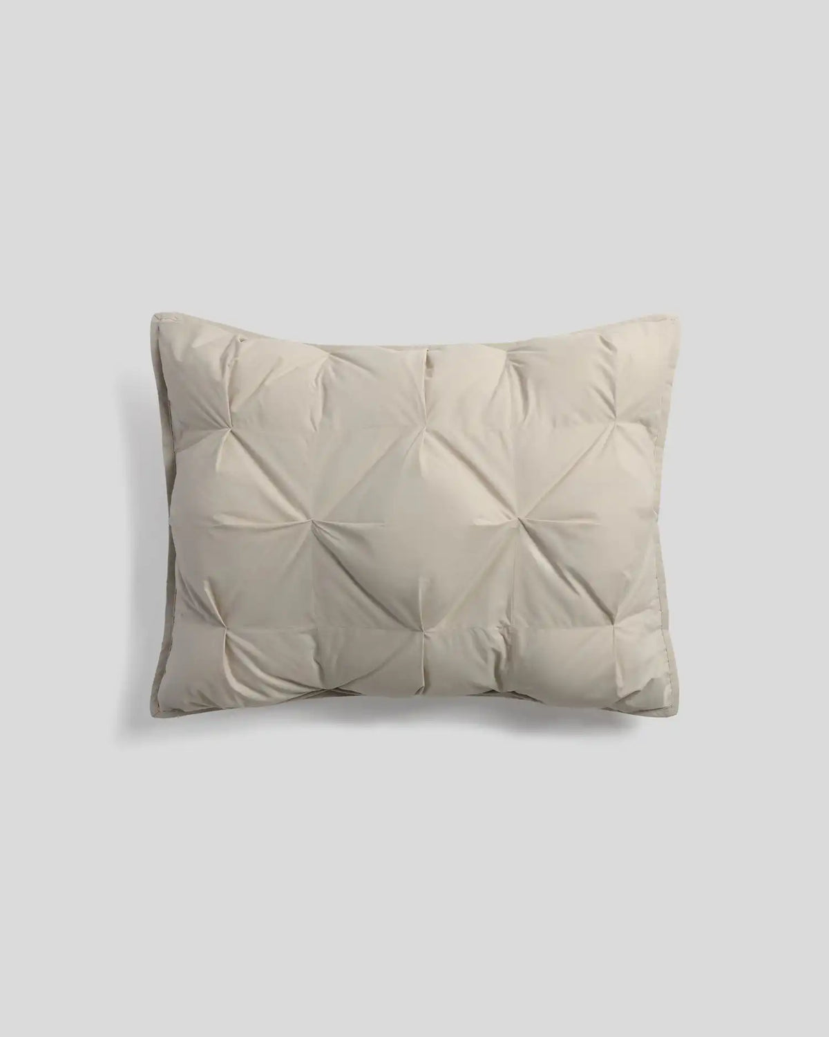 Organic Cotton Puff Shams (Bone)