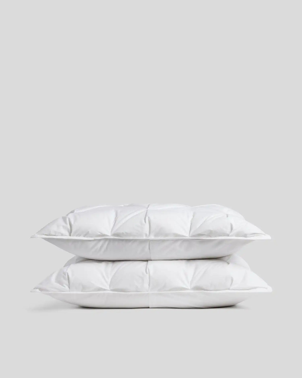 Organic Cotton Puff Shams (White)