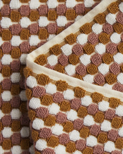 Organic Mosaic Tub Mat (Ochre and Clay)