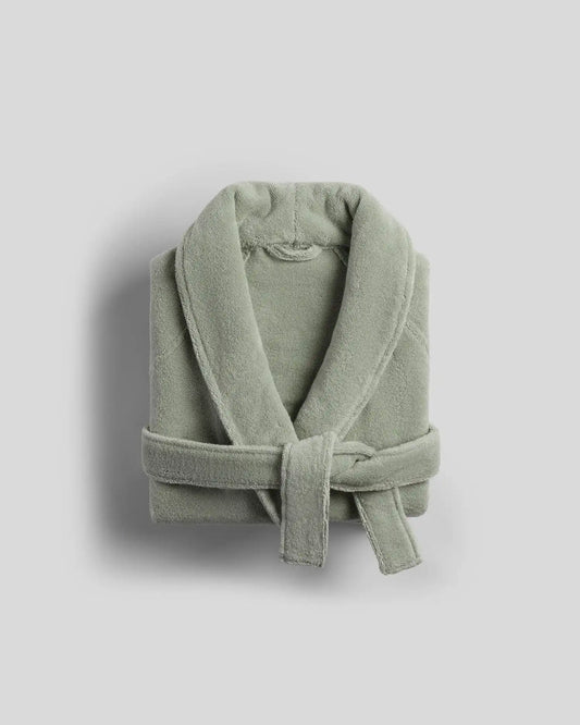 Classic Plush Robe (Sage)