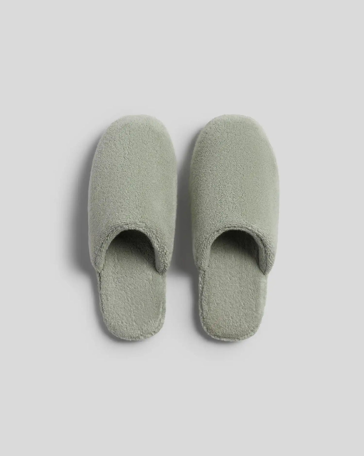 Classic Plush Slippers (Sage)