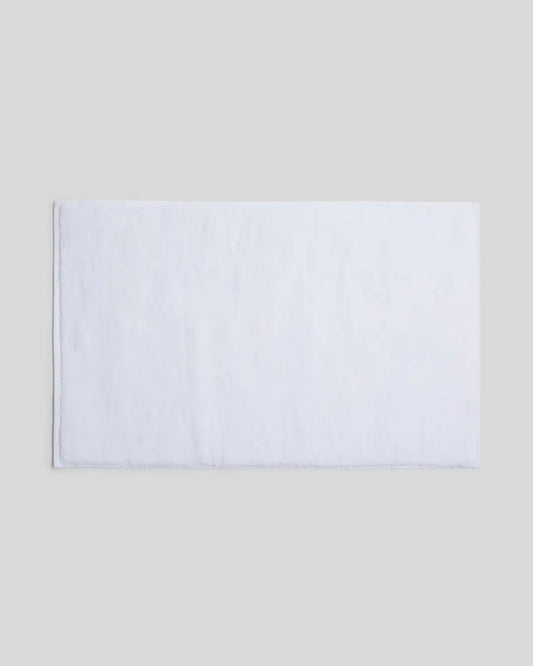 Organic Plush Tub Mat (White)