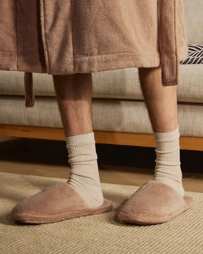 Classic Plush Slippers (Adobe)