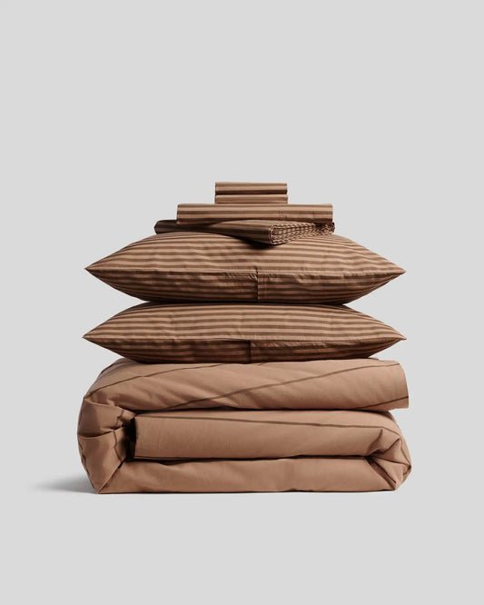 Percale Bundle - Adobe Stripe TW/XL