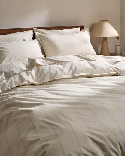 Percale Bundle - Bone Stripe TW/XL