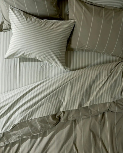 Percale Bundle - Moss Stripe TW/XL