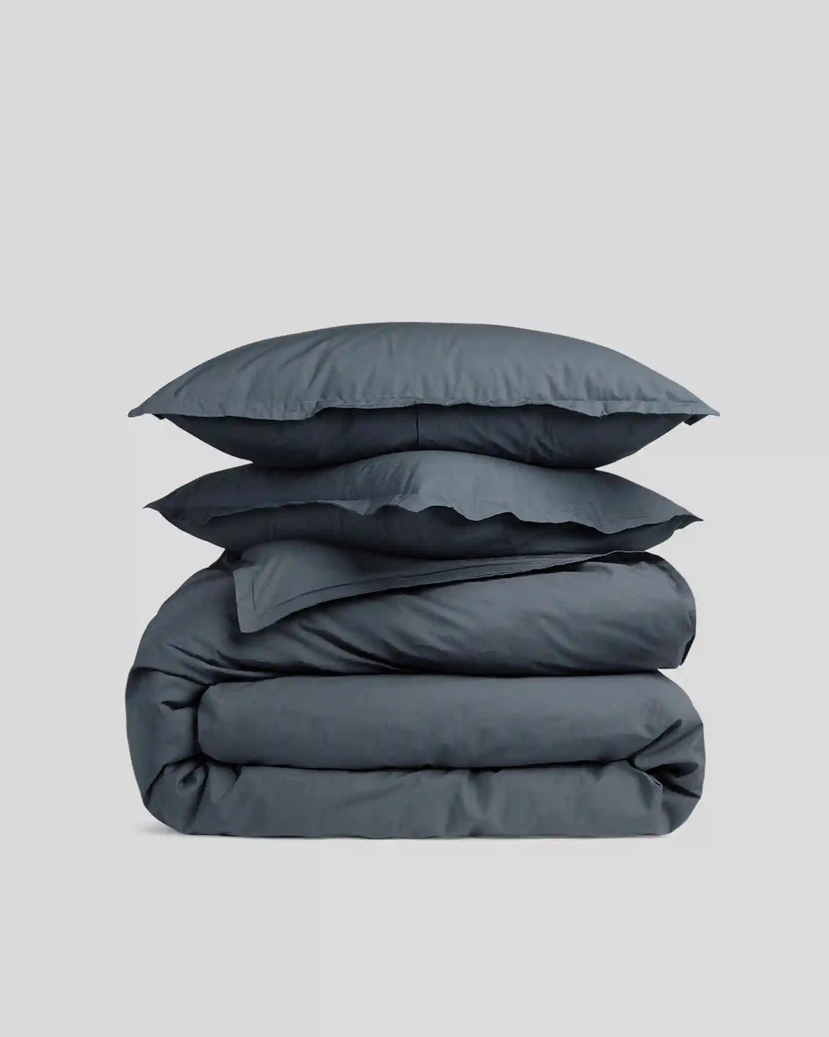 Percale Duvet Cover Set - Dusk TW/XL