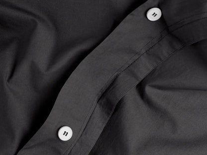 Percale Duvet Cover - FINAL SALE (Slate)