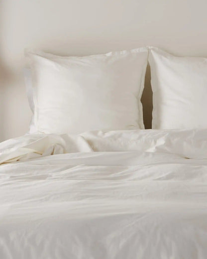Percale Euro Sham (Cream)