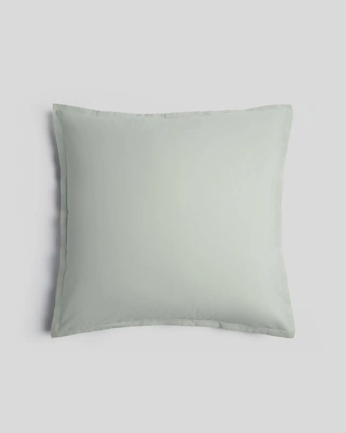 Percale Euro Sham - FINAL SALE (Sage)