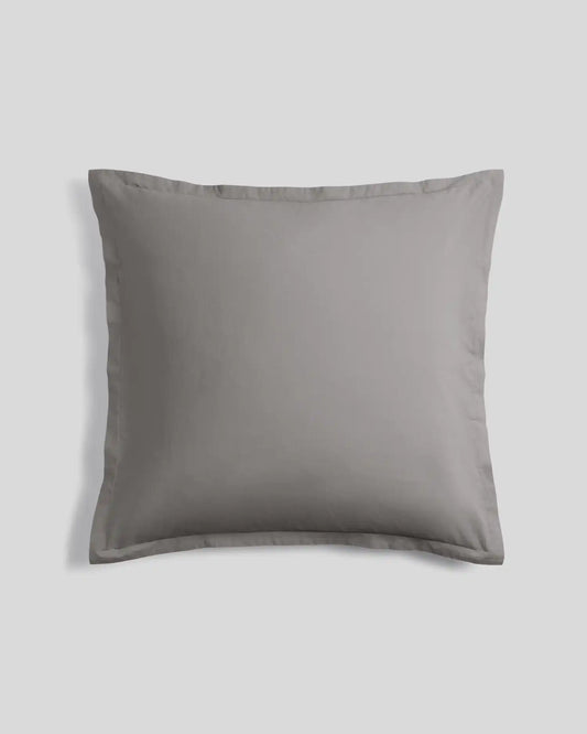 Percale Euro Sham (Pebble)