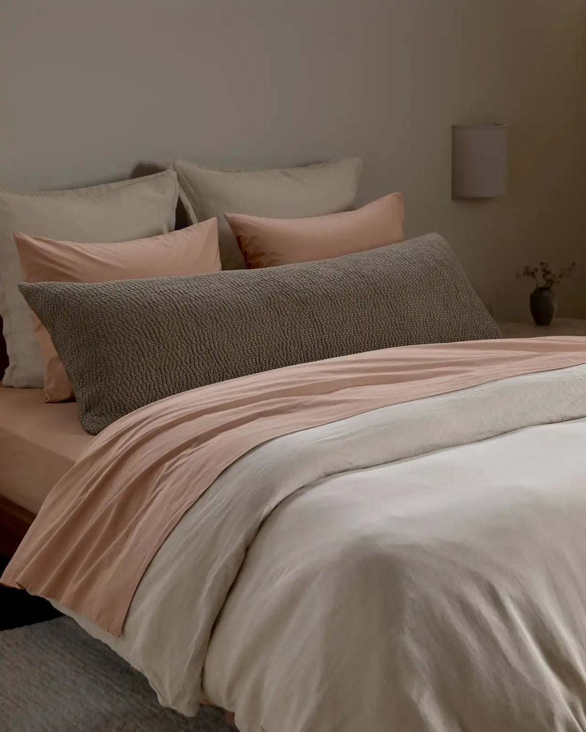 Percale Fitted Sheet (Adobe)
