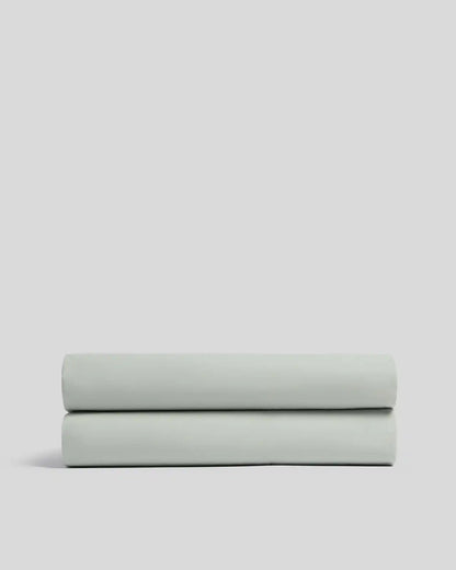 Percale Fitted Sheet - FINAL SALE (Sage)