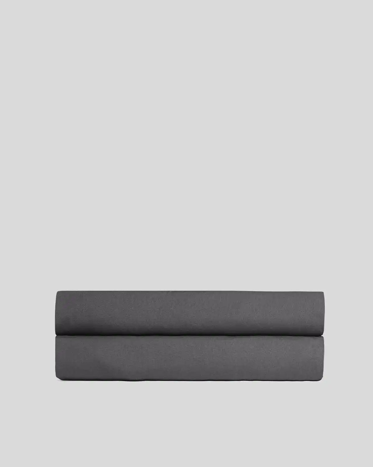 Percale Fitted Sheet - FINAL SALE (Slate)
