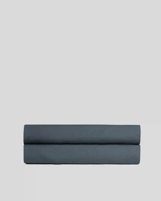 Percale Fitted Sheet (Dusk)