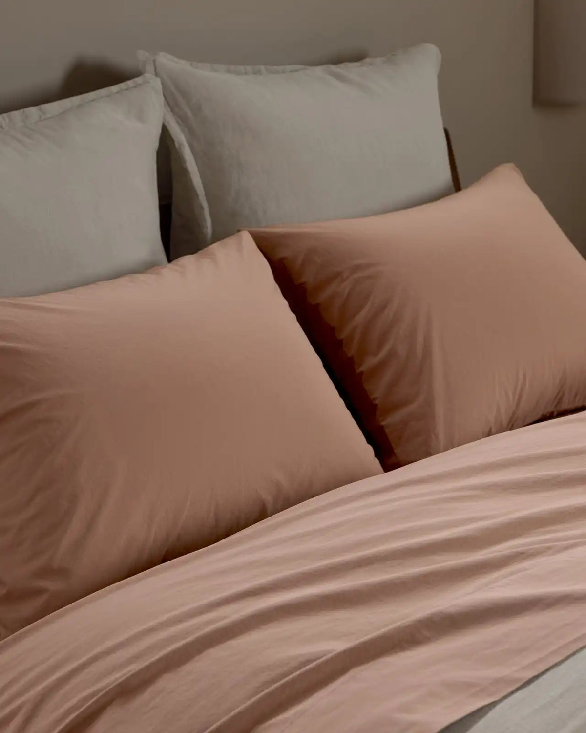 Percale Pillowcase Set (Adobe)